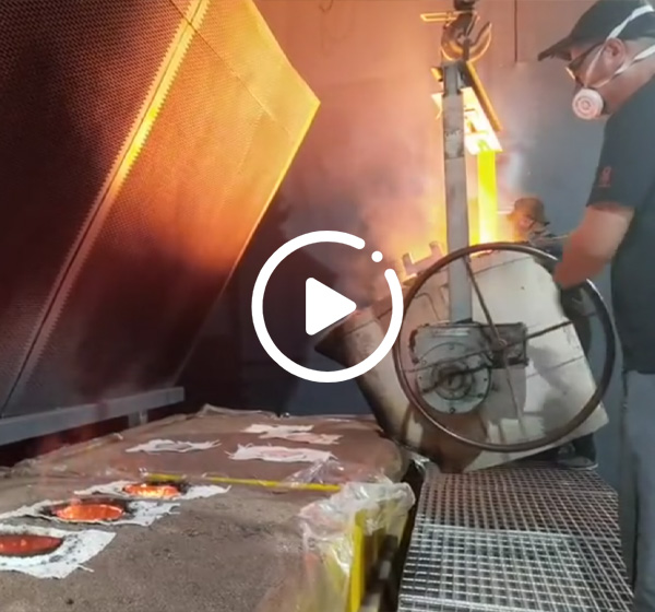 消失模鑄造澆(jiao)築