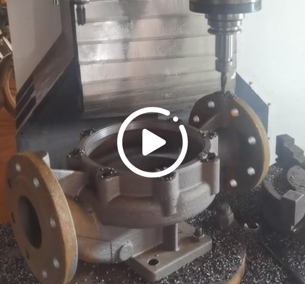 管道泵泵體(tǐ)加工